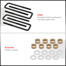 Load image into Gallery viewer, Toyota Tacoma 1995-2023 (6 Lug) 2.5" Rear Leveling Lift Kit Black