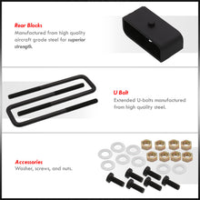 Load image into Gallery viewer, Toyota Tacoma 1995-2004 (6 Lug) 2" Front 2" Rear Leveling Lift Kit Black