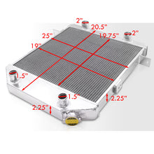 Load image into Gallery viewer, Ford 1939-1941 / Mercury 1940-1941 Flat Head Small Block V8 Manual Transmission Aluminum Radiator