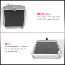 Load image into Gallery viewer, Plymouth P15 Deluxe 1947-1949 Automatic & Manual Transmission Aluminum Radiator