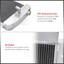 Load image into Gallery viewer, Plymouth P15 Deluxe 1947-1949 Automatic & Manual Transmission Aluminum Radiator