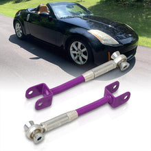 Load image into Gallery viewer, Nissan 350Z 2003-2009 / Infiniti G35 2003-2007 Rear Control Arms Camber Kit Purple