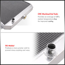 Load image into Gallery viewer, Dodge Coronet V8 1968-1973 / Challenger V8 1970-1974 / Charger V8 1968-1973 Manual Transmission Aluminum Radiator