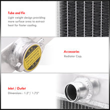 Load image into Gallery viewer, Dodge Coronet V8 1968-1973 / Challenger V8 1970-1974 / Charger V8 1968-1973 Manual Transmission Aluminum Radiator