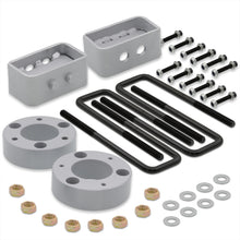 Load image into Gallery viewer, Ford F150 2004-2020 3&quot; Front and 1&quot; Rear Leveling Lift Kit Silver
