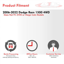 Load image into Gallery viewer, Dodge Ram 1500 2006-2022 4WD 2" Front Leveling Lift Kit Silver (Excluding Mega Cab)