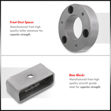 Load image into Gallery viewer, Chevrolet Silverado 1500 2007-2023 / GMC Sierra 1500 2007-2023 3" Front 2" Rear Leveling Lift Kit Silver