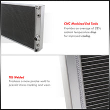 Load image into Gallery viewer, Chevrolet Corvette 1991-1996 Small Block SBC 150 210 V8 Manual Transmission Aluminum Radiator
