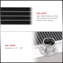 Load image into Gallery viewer, Chevrolet Corvette 1991-1996 Small Block SBC 150 210 V8 Manual Transmission Aluminum Radiator