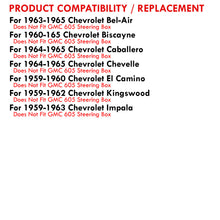 Load image into Gallery viewer, Chevrolet Bel-Air 1963-1965 / Biscayne 1960-1965 / Caballero 1964-1965 / Chevelle 1964-1965 / El Camino 1959-1960 / Kingswood 1959-1962 / Impala 1959-1963 Automatic & Manual Transmission Aluminum Radiator (Will not fit GM 605 Steering Box)