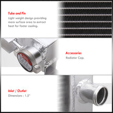 Load image into Gallery viewer, Ford Ranger 1998-2001 / Explorer 1998-2001 / Explorer Sport Trac 2001-2005 / Mazda B4000 1998-2010 Aluminum Radiator