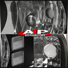 Load image into Gallery viewer, Dodge Ram 1500 2500 3500 1994-2001 1 Piece Headlights Black Housing Clear Len Clear Reflector ( Except sports package models )