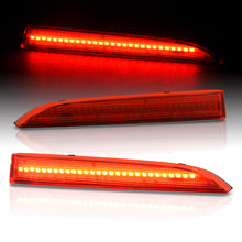 Load image into Gallery viewer, Chevrolet Camaro 2016-2022 / Traverse 2013-2017 / Cadillac ATS Sedan 2013-2017 / ATS Coupe 2015-2017 / XT5 2017 Rear Red LED Reflector Lights Red Len
