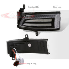 Load image into Gallery viewer, Subaru Crosstrek 2013-2017 / Forester 2014-2018 / Impreza 2.0L 2012-2016 / Legacy 2012-2017 / Outback 2012-2017 / WRX STI 2015-2021 Front Amber Sequential LED Side Mirror Signal Marker Lights Clear Len