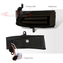 Load image into Gallery viewer, Subaru Crosstrek 2013-2017 / Forester 2014-2018 / Impreza 2.0L 2012-2016 / Legacy 2012-2017 / Outback 2012-2017 / WRX STI 2015-2021 Front Amber Sequential LED Side Mirror Signal Marker Lights Smoke Len