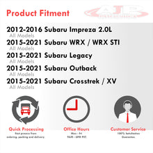 Load image into Gallery viewer, Subaru Crosstrek 2013-2017 / Forester 2014-2018 / Impreza 2.0L 2012-2016 / Legacy 2012-2017 / Outback 2012-2017 / WRX STI 2015-2021 Front Amber Sequential LED Side Mirror Signal Marker Lights Smoke Len