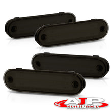 Load image into Gallery viewer, Mazda Miata MX-5 1990-2005 4 Piece Front Amber & Rear Red LED Side Marker Lights Smoke Len
