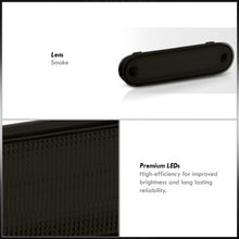 Load image into Gallery viewer, Mazda Miata MX-5 1990-2005 4 Piece Front Amber & Rear Red LED Side Marker Lights Smoke Len