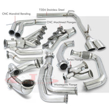 Load image into Gallery viewer, Chevy Camaro LS1 Z28 SS/Firebird V8 1993-2002 Turbo Manifold Header + Downpipe