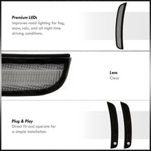 Load image into Gallery viewer, Dodge Charger 2015-2022 LED Clear Lens Front Amber + Red Rear Side Markers Lights