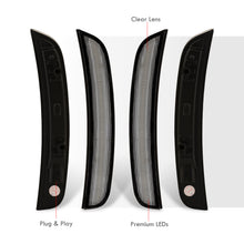 Load image into Gallery viewer, Dodge Charger 2015-2022 LED Clear Lens Front Amber + Red Rear Side Markers Lights