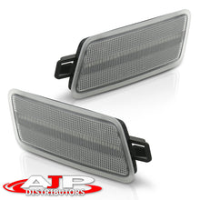 Load image into Gallery viewer, Audi A6 2005-2011 Front Amber LED Side Marker Lights Clear Len
