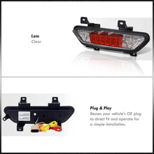 Load image into Gallery viewer, Ford Mustang 2015-2017 2-in-1 Function LED Rear Fog Light (Reverse/Running) Clear Lens