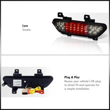 Load image into Gallery viewer, Ford Mustang 2015-2017 2-in-1 Function LED Rear Fog Light (Reverse/Running) Smoke Lens