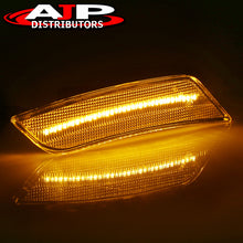 Load image into Gallery viewer, Cadillac ATS 2013-2014 Front Amber LED Side Marker Lights Clear Len