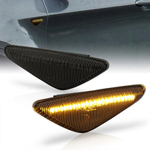 Load image into Gallery viewer, BMW X3 X5 X6 E70 E71 E72 F25 2007-2014 Front Amber Sequential LED Side Marker Lights Smoke Len