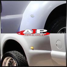 Load image into Gallery viewer, Ford F250 F350 F450 F550 Super Duty Dually 2011-2022 4 Piece Front Amber & Rear Red LED Fender Side Marker Lights Clear Len