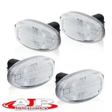 Load image into Gallery viewer, Ford F250 F350 F450 F550 Super Duty Dually 2011-2022 4 Piece Front Amber & Rear Red LED Fender Side Marker Lights Clear Len