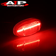 Load image into Gallery viewer, Ford F250 F350 F450 F550 Super Duty Dually 2011-2022 4 Piece Front Amber & Rear Red LED Fender Side Marker Lights Clear Len