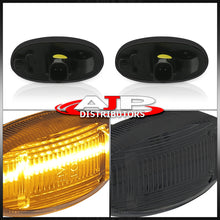 Load image into Gallery viewer, Ford F250 F350 F450 F550 Super Duty Dually 2011-2022 4 Piece Front Amber & Rear Red LED Fender Side Marker Lights Smoke Len
