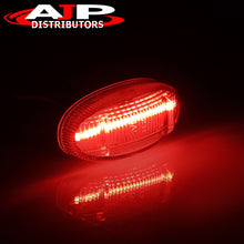 Load image into Gallery viewer, Ford F250 F350 F450 F550 Super Duty Dually 2011-2022 4 Piece Front Amber & Rear Red LED Fender Side Marker Lights Smoke Len