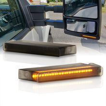 Load image into Gallery viewer, Ford F150 2004-2014 / Lincoln Mark LT 2006-2008 Front Amber LED Under Side Mirror Signal Marker Lights Smoke Len