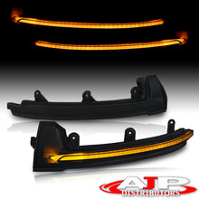 Load image into Gallery viewer, Porsche Cayenne 2015-2018 Front Amber Sequential LED Side Mirror Signal Marker Lights Smoke Len