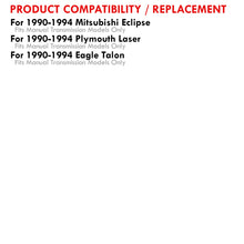 Load image into Gallery viewer, Mitsubishi Eclipse 1990-1994 Manual Transmission Aluminum Radiator