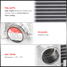 Load image into Gallery viewer, International Scout II 1970-1981 5.0L 5.6L V8 Automatic & Manual Transmission Aluminum Radiator