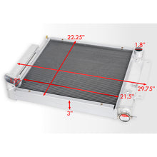 Load image into Gallery viewer, International Scout II 1970-1981 5.0L 5.6L V8 Automatic & Manual Transmission Aluminum Radiator