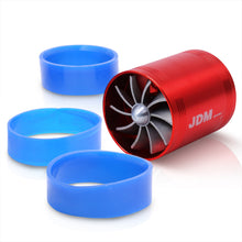 Load image into Gallery viewer, Universal 3" Dual Fan Fuel Saver Red