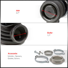 Load image into Gallery viewer, Universal 50mm V-Band External Wastegate Black