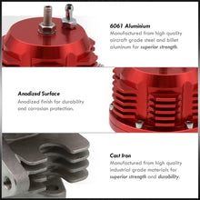 Load image into Gallery viewer, (Super Ribbed Style) 38mm Wastegate Red
