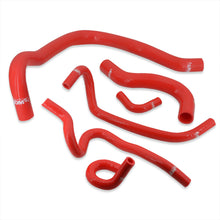 Load image into Gallery viewer, Honda Accord SIR 4 Cylinder 1997-2000 Silicone Radiator & Heater Hoses Set Red (Non-US Model)