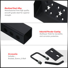 Load image into Gallery viewer, For 2&quot; Receiver Universal Truck Pickup SUV Tow Hitch with Guard Step Bar
