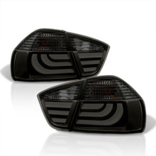 Load image into Gallery viewer, BMW 3 Series E90 4 Door 2005-2009 LED Bar Tail Lights Chrome Housing Smoke Len White Tube
