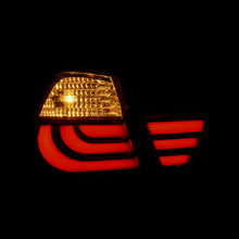 Load image into Gallery viewer, BMW 3 Series E90 4 Door 2005-2009 LED Bar Tail Lights Chrome Housing Smoke Len White Tube