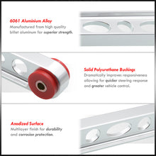 Load image into Gallery viewer, Ford Mustang GT 2005-2014 Rear Lower Control Arms Kit Polished