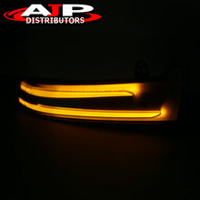 Load image into Gallery viewer, Mercedes Benz A-Class B-Class C-Class CL-Class CLS-Class E-Class GL-Class GLK-Class ML-Class S-Class 2009+ Front Amber Sequential LED Side Mirror Signal Marker Lights Smoke Lens