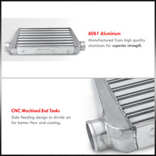 Load image into Gallery viewer, Universal Aluminum Intercooler (Tube & Fin | Overall: 25.0" x 11.75" x 3.0" | Core: 18.0" x 11.75" x 3.0" | Inlet/Outlet: 3.0")